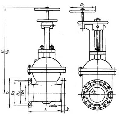 Z442H-25��ֱ�X�A���X����(d��ng)Шʽ�p�l���l�y��Ҫ���μ��Y(ji��)��(g��u)�ߴ�D