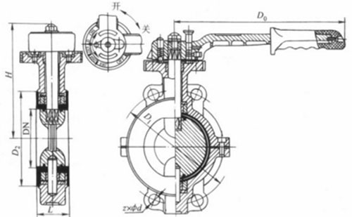 D41F��D71F��PN10~PN16�{(di��o)��(ji��)���ķ��ܷ���y��Ҫ���μ��Y(ji��)��(g��u)�ߴ�D
