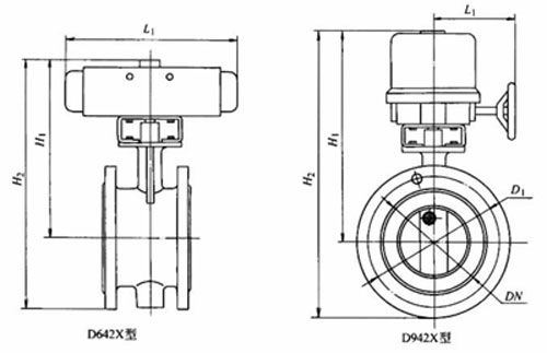D642X-10��D942X-10�͆�ƫ��ܛ�ܷ���y��Ҫ���μ��Y(ji��)��(g��u)�ߴ�D