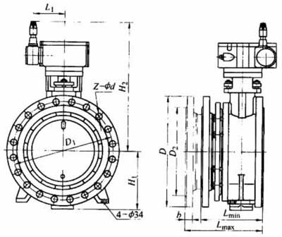 Ddw541X-6���F�X݆���Ӷ�ϵ���Pʽ���y��Ҫ���μ��Y(ji��)��(g��u)�ߴ�D