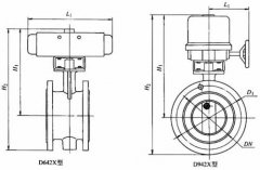 D342X��D642X��D942X��PN1.0~1.6MPa�F�Ɔ�ƫ�ĵ��y