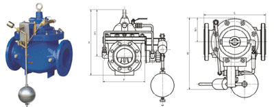BD100D��BD400D��ˮλ��λ�yPN10��PN16���γߴ�D
