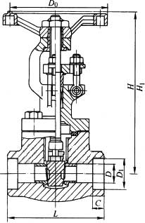 Z61H/Y/W���T䓳в庸Шʽ�l�yPN100��PN160���γߴ�D