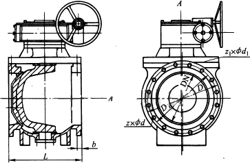 XF5900B����ʽ����ƫ�������y���νY���ߴ�D