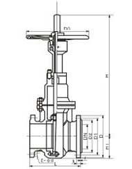 Z43WF��Z543WF��Z643WF��Z943WF��ƽ���l�yPN10��PN160���νY���ߴ�D